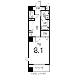 ミスター・キーズ西院の物件間取画像